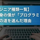 【エンジニア種類一覧】営業出身の僕が「プログラミング不要」の道を選んだ理由